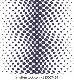 geometric circles gradient halftone seamless purple pattern