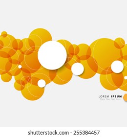 Geometric Circles Modern Background