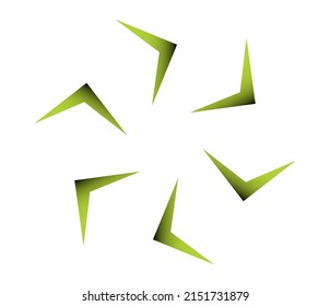 Geometric circular, cycle icon. Spiral, swirl, twirl design element