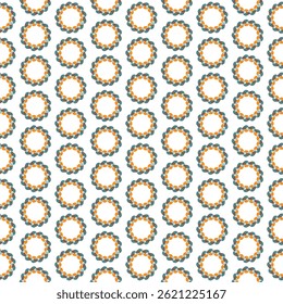 Geometric Circular Pattern Seamless Design