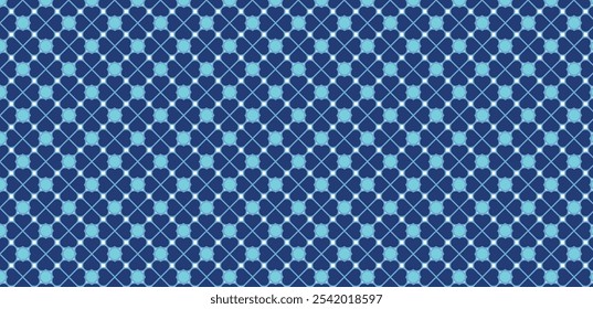 Geometric Clover leaf seamless pattern color for background or wallpaper vector.
