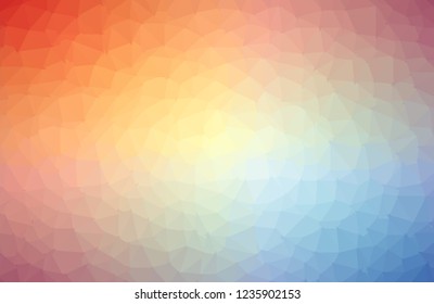 Geometric coloful Dark Polygonal background molecule and communication. Minimalism background. Concept of the science, chemistry, biology, medicine, technology.