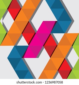Geometric Color Background