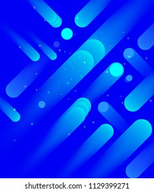 geometric color background design. Fluid gradient shapes composition. Futuristic design posters