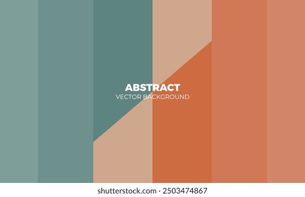 Geometric Color Block Background - Modern Abstract Design