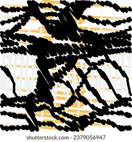 geometric color brush zigzag line pattern background texture abstract design print