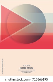 Geometric color covers set. Fluid shapes composition. Futuristic design posters. Vector eps-10.