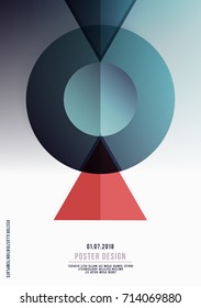 Geometric color covers set. Fluid shapes composition. Futuristic design poster. Vector eps-10.