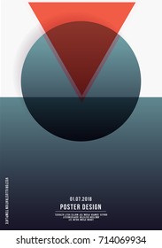 Geometric color covers set. Fluid shapes composition. Futuristic design poster. Vector eps-10.