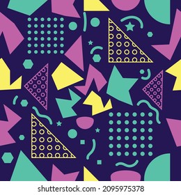 geometric color full pattern design
