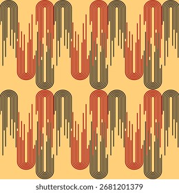 padrão de linha de cor geométrica plano de fundo textura abstrata arte impressão design