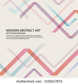Geometric color lines abstract background. vector illustration