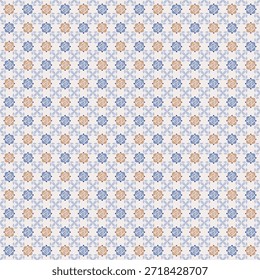 geometric color seamless pattern print 