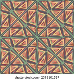 Geometrisches, nahtloses Muster. Wiederkehrender Hintergrund