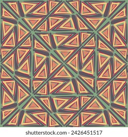 Geometrische Farbe nahtlose Muster. Wiederkehrender Hintergrund
