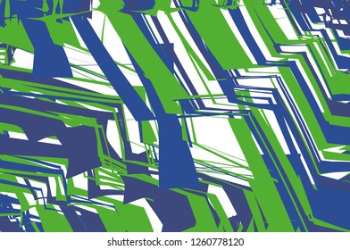 Geometric colored background with lines. Grunge pattern Resembles a complicated structure. Graffiti style. Vector illustration for covers, posters, wallpapers. Abstract backdrop 