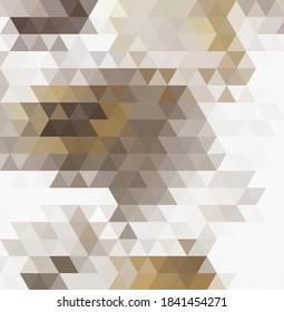 Geometric colored background. Triangular design.