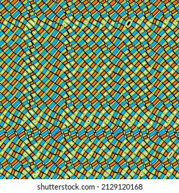 geometric colored checkers suitable for textile