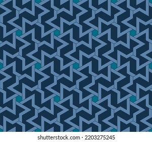 Geometric colored pattern, abstract seamless vector background.
