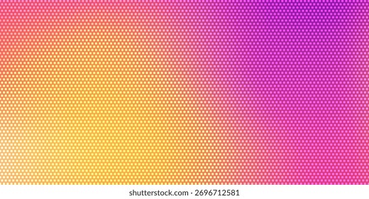 Cuadrados geométricos de colores sobre un fondo naranja. Una Plantilla de Diseño gráfico con Gradientes suaves para carteles, diapositivas y páginas de destino.