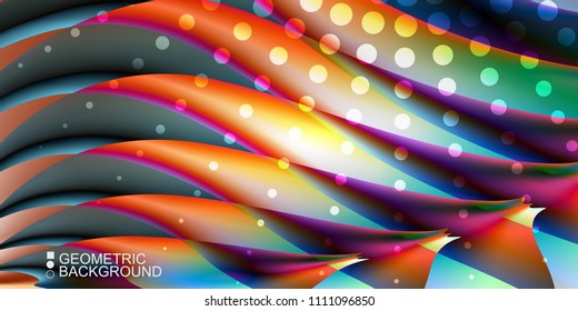 Geometric colorful abstract background