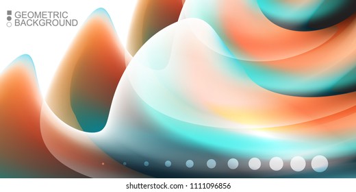 Geometric colorful abstract background
