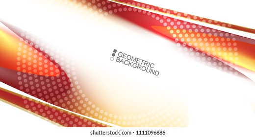 Geometric colorful abstract background