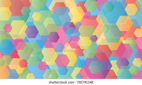 Geometric colorful abstract background