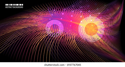 Geometric colorful abstract background creative vector template