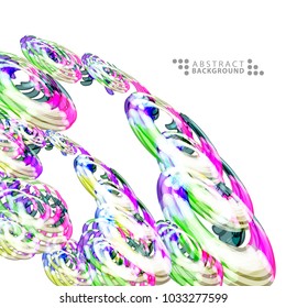 Geometric colorful abstract background template design