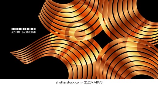 Geometric colorful abstract background template with blended shapes