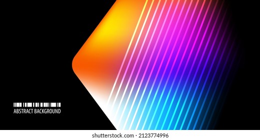 Plantilla de fondo abstracto geométrica de color con formas combinadas