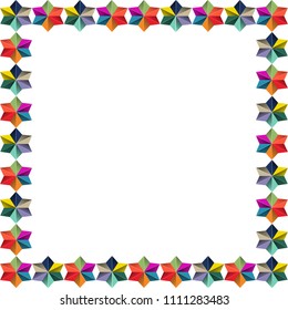  geometric colorful abstract background vector