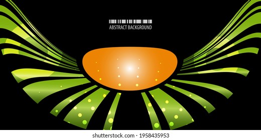 Plantilla de vector de fondo abstracto geométrico colorido con formas abstractas combinadas