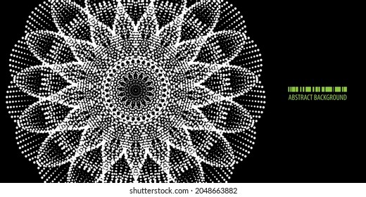 Plantilla de vector de fondo abstracto geométrico colorido con formas abstractas combinadas