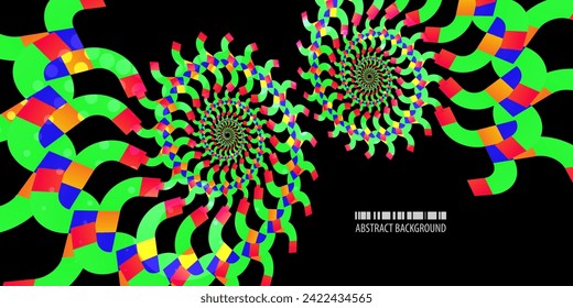 Geometric colorful abstract background vector template