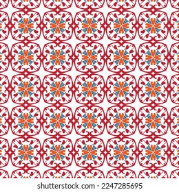 Diseño de patrones abstractos geométricos de color