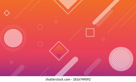 geometric colorful abstract shape background