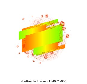 geometric colorful abstract shapes badges background. for banner web, app, poster. Trendy minimal modern design isolated on white background. Abstract geometric shapes, lines and patterns composition.