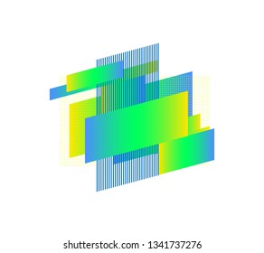 geometric colorful abstract shapes badges background. for banner web, app, poster. Trendy minimal modern design isolated on white background. Abstract geometric shapes, lines and patterns composition.