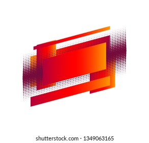 geometric colorful abstract shapes badges background. for banner web, app, poster. Trendy minimal modern design isolated on white background. Abstract geometric shapes, lines and patterns composition.