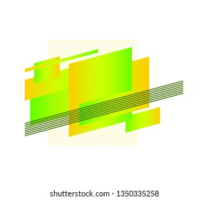 geometric colorful abstract shapes badges background. for banner web, app, poster. Trendy minimal modern design isolated on white background. Abstract geometric shapes, lines and patterns composition.