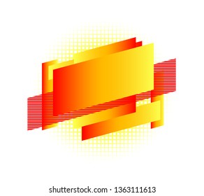 geometric colorful abstract shapes badges background. for banner web, app, poster. Trendy minimal modern design isolated on white background. Abstract geometric shapes, lines and patterns composition.
