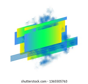 geometric colorful abstract shapes badges background. for banner web, app, poster. Trendy minimal modern design isolated on white background. Abstract geometric shapes, lines and patterns composition.