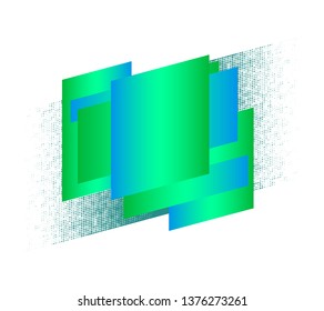 geometric colorful abstract shapes badges background. for banner web, app, poster. Trendy minimal modern design isolated on white background. Abstract geometric shapes, lines and patterns composition.