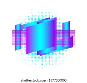 geometric colorful abstract shapes badges background. for banner web, app, poster. Trendy minimal modern design isolated on white background. Abstract geometric shapes, lines and patterns composition.