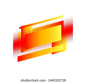 geometric colorful abstract shapes badges background. for banner web, app, poster. Trendy minimal modern design isolated on white background. Abstract geometric shapes, lines and patterns composition.
