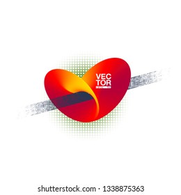 geometric colorful abstract shapes set badges background for banner web, app, poster. Trendy minimal modern design isolated white background. Abstract geometric shapes, lines patterns composition set.