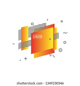 geometric colorful abstract shapes set badges background for banner web, app, poster. Trendy minimal modern design isolated white background. Abstract geometric shapes, lines patterns composition set.