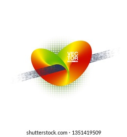 geometric colorful abstract shapes set badges background for banner web, app, poster. Trendy minimal modern design isolated white background. Abstract geometric shapes, lines patterns composition set.